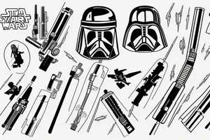 lightsaber tattoo idea
