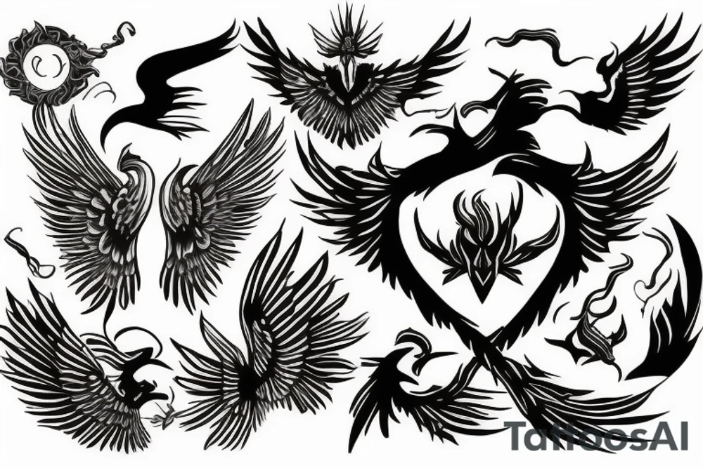 phoenix tattoo idea