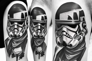 different star wars characters tattoo idea