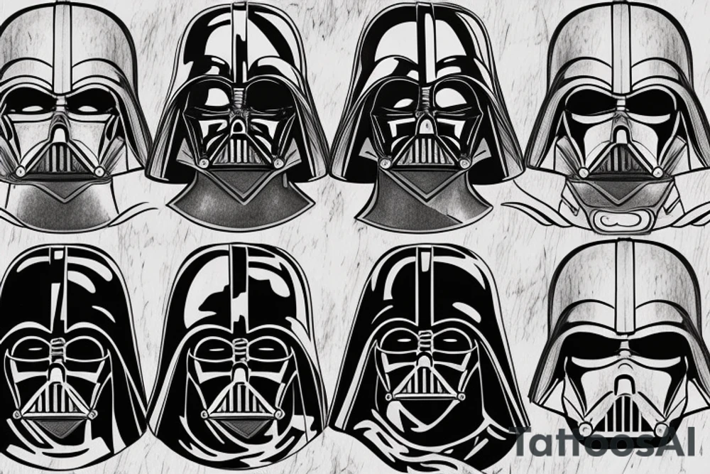darth vader tattoo idea