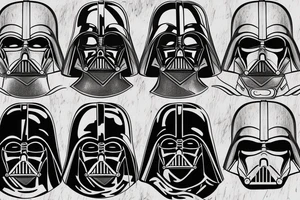 darth vader tattoo idea
