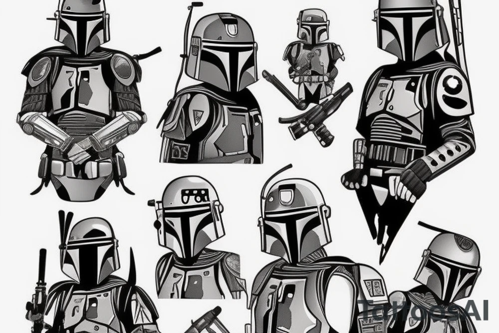 boba fett tattoo idea