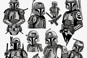 boba fett tattoo idea