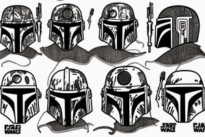 boba fett tattoo idea