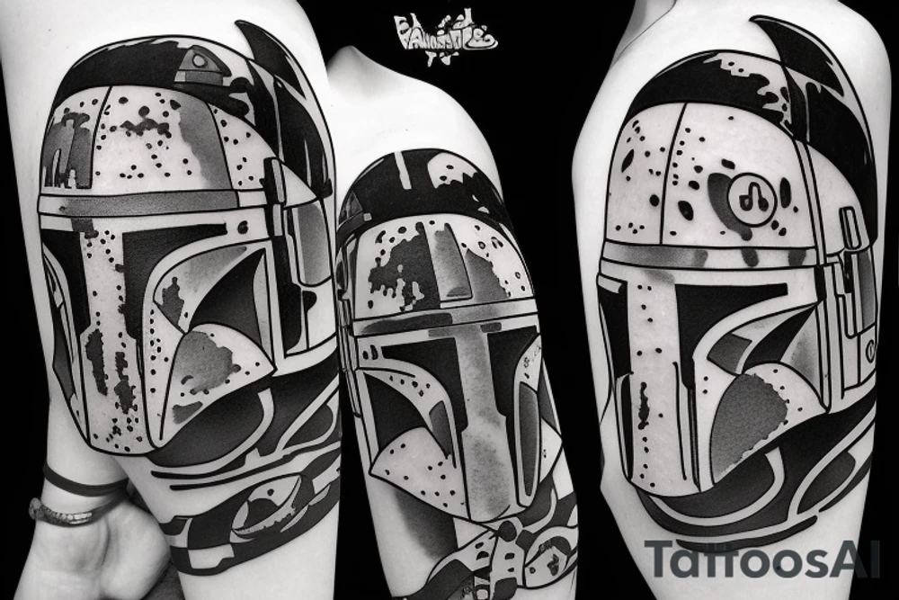 boba fett tattoo idea