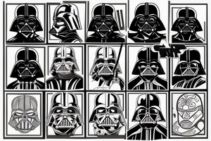 darth vader tattoo idea
