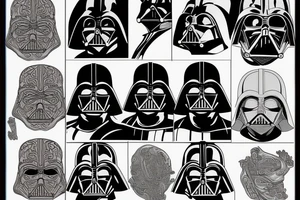 darth vader tattoo idea