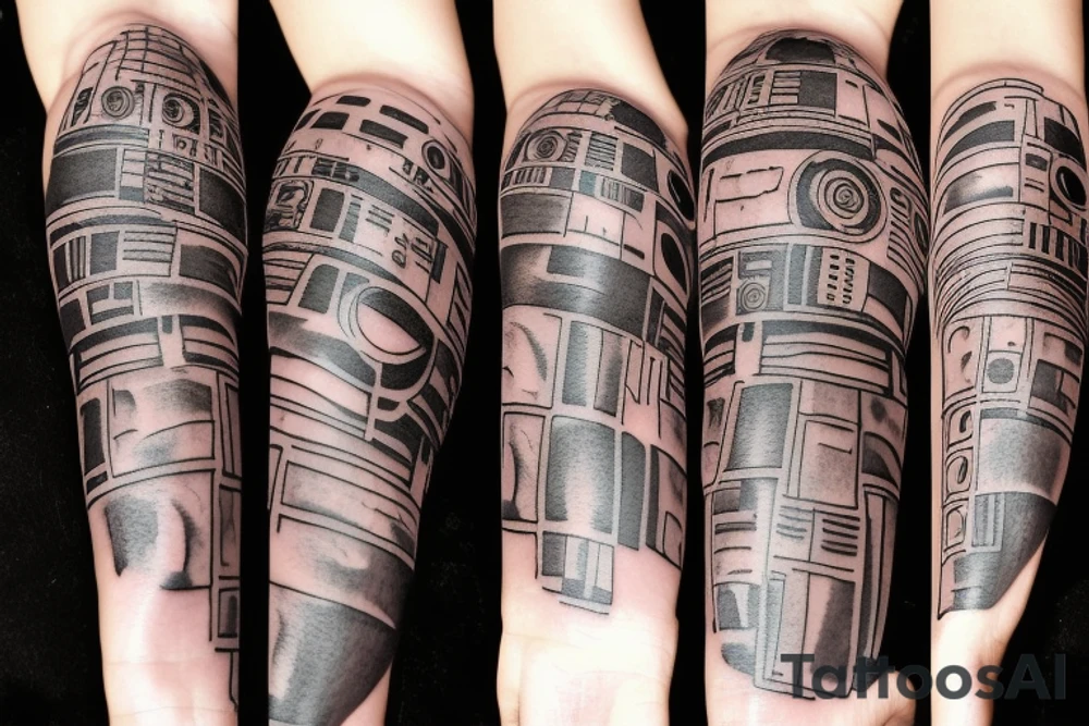 millennium falcon tattoo idea