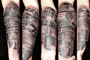 millennium falcon tattoo idea