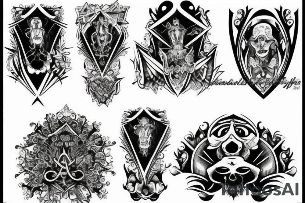 stairs to heaven gates tattoo idea