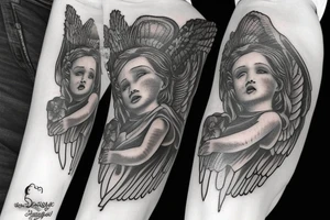 guardian angel tattoo idea