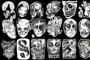 3 brothers and one sister tattoo idea