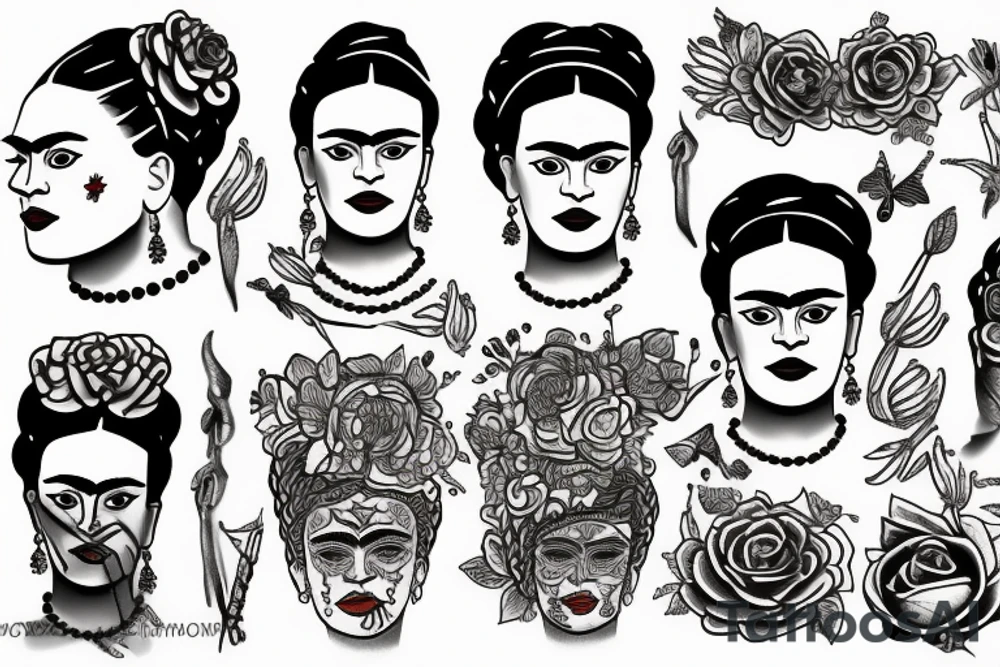 Frida kahlo tattoo idea