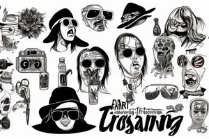 Fear and loathing in las vegas tattoo idea
