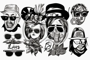 Fear and loathing in las vegas tattoo idea