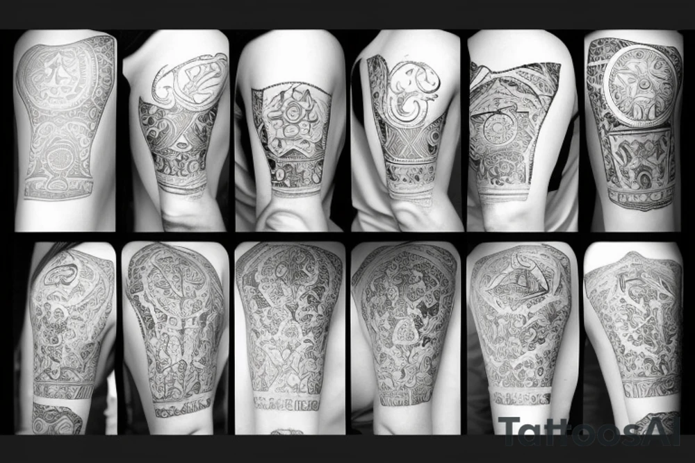 victorian hat tattoo idea