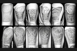 victorian hat tattoo idea