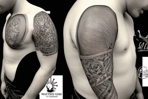 Victorian hat for men tattoo idea