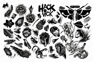 Bio hack tattoo idea