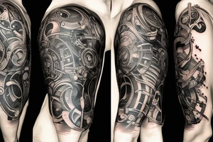 Bio hacking tattoo idea