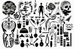 Bio hacking tattoo idea