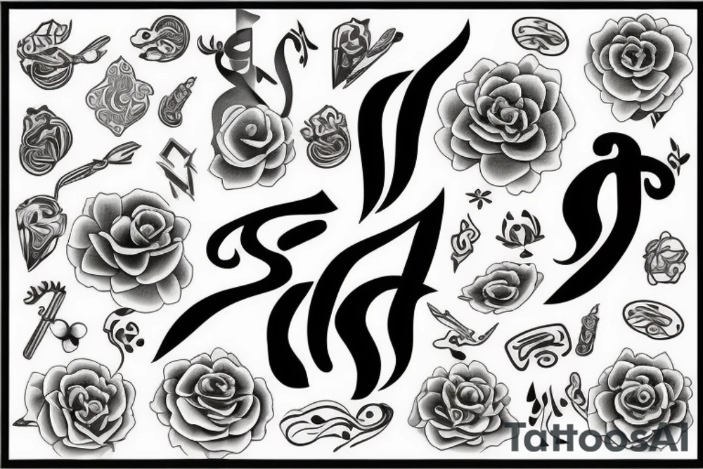 Sk initial tattoo tattoo idea