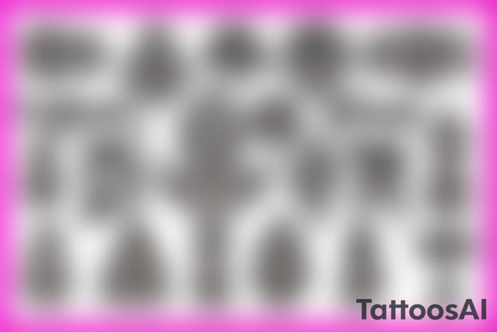 मैं गहारा तमस 
तू सुनहारा सवेरा tattoo idea