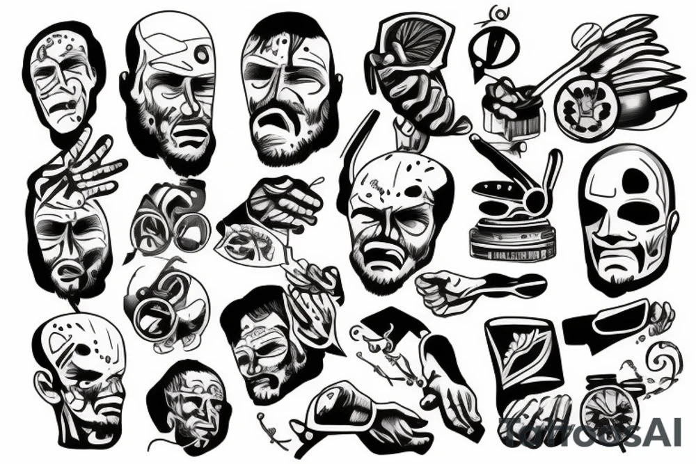 forearm man tattoo idea