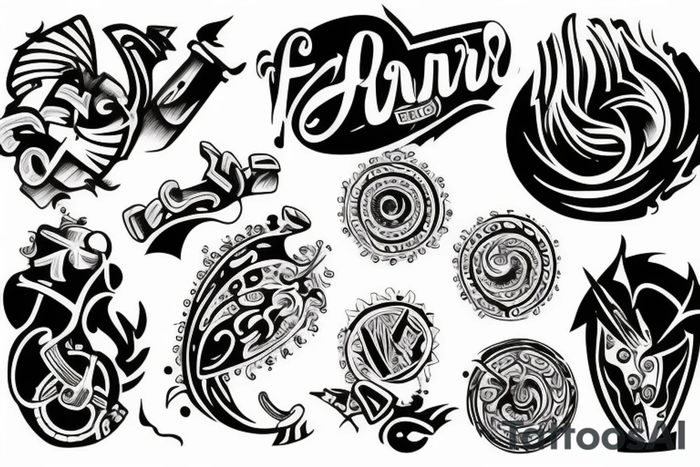 forearm for man tattoo idea