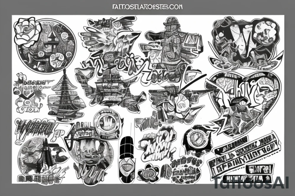 Yokosuka Japan, Hong Kong, Sydney Australia, Bremerton Washington, Burke Virginia, O'ahu Hawaii, Pittsburgh Pennsylvania, Charleston South Carolina. tattoo idea