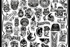 Yokosuka Japan, Hong Kong, Sydney Australia, Bremerton Washington, Burke Virginia, O'ahu Hawaii, Pittsburgh Pennsylvania, Charleston South Carolina. tattoo idea