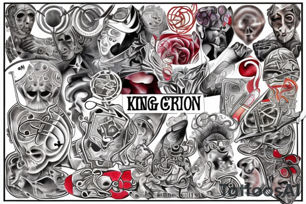 King Crimson topic, Discipline album tattoo idea