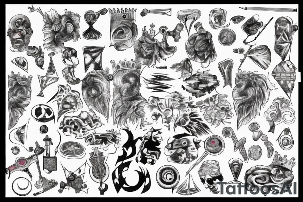 King Crimson topic, Discipline album tattoo idea