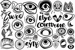 Eye compass Aware mindset
Positiv view
Healthy boundaries
Caring Relationships
Thankful tattoo idea