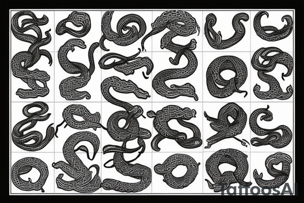 snake tattoo idea