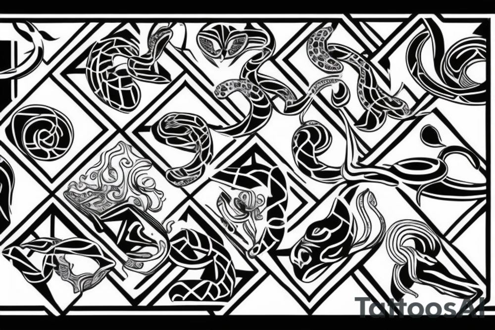 snake tattoo idea