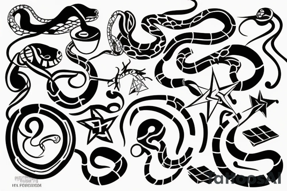 snake tattoo idea