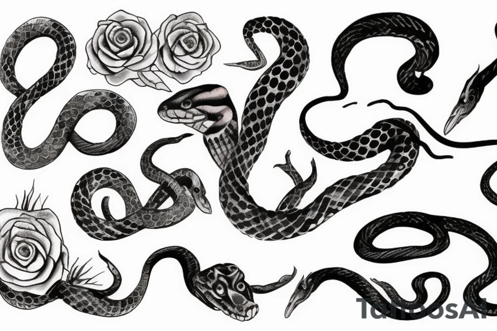 snake tattoo idea