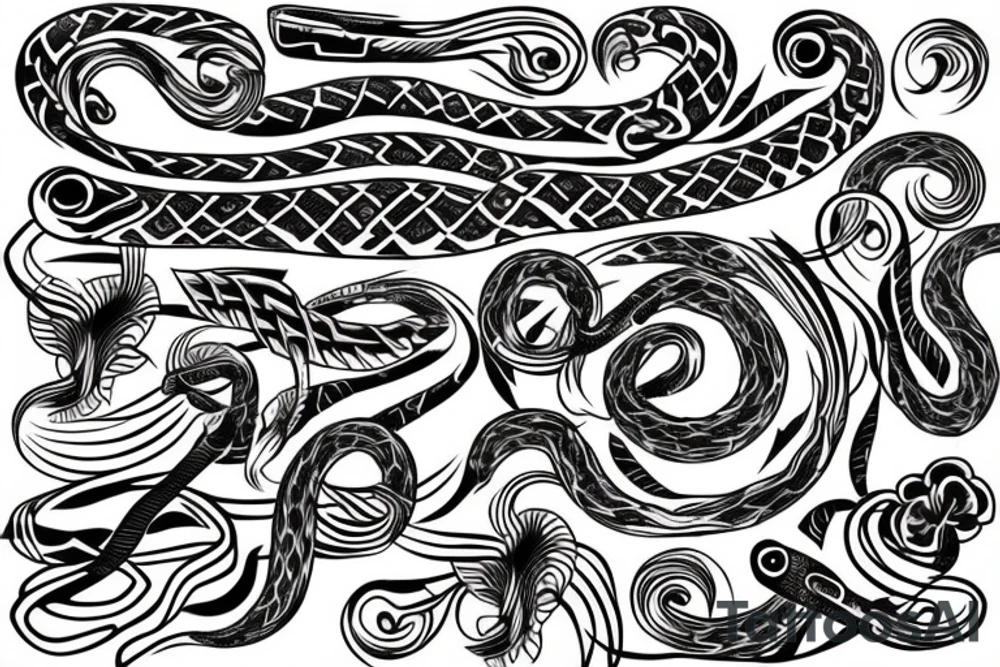snake tattoo idea