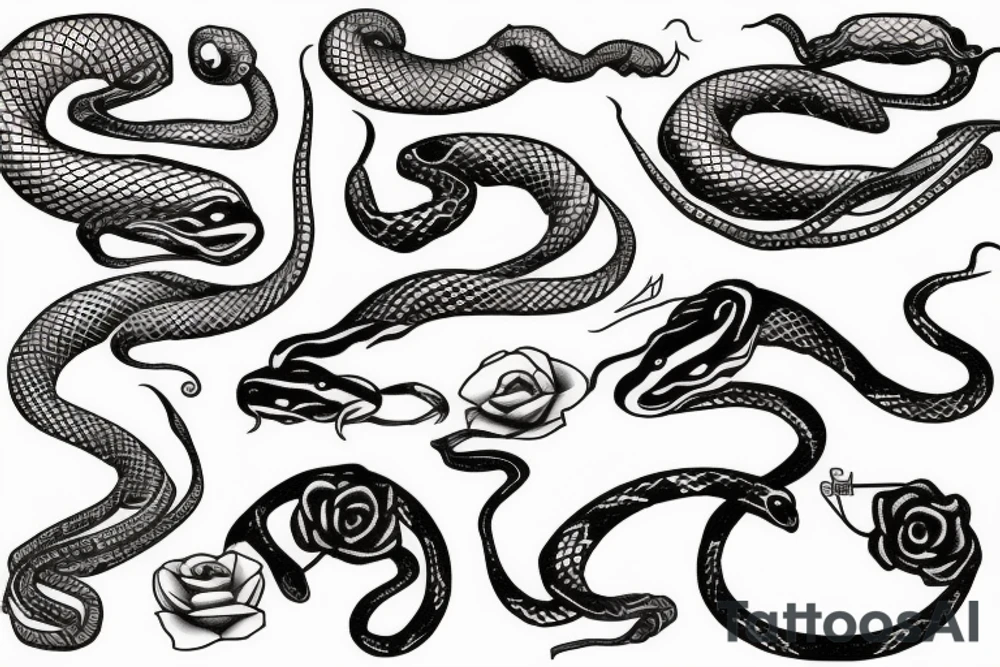 snake tattoo idea