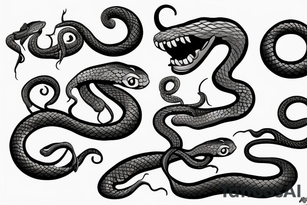 snake tattoo idea