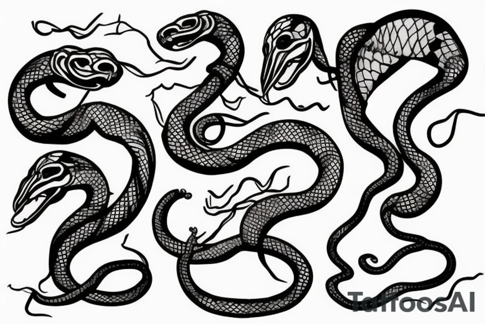 snake tattoo idea