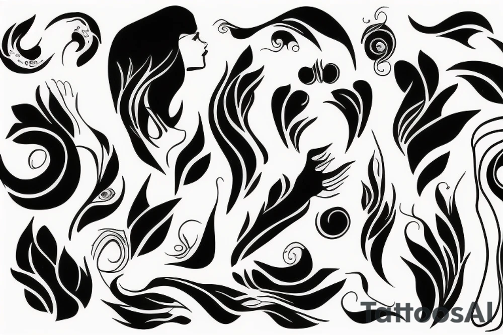woman tattoo idea