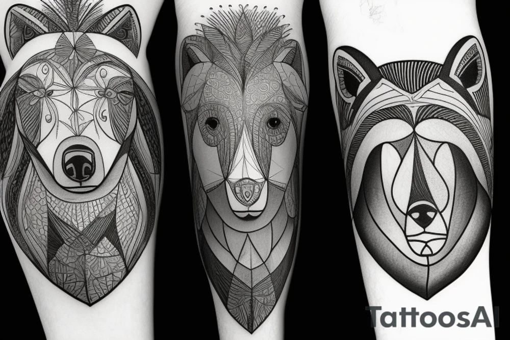 Gay Bear tattoo idea