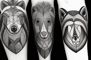 Gay Bear tattoo idea