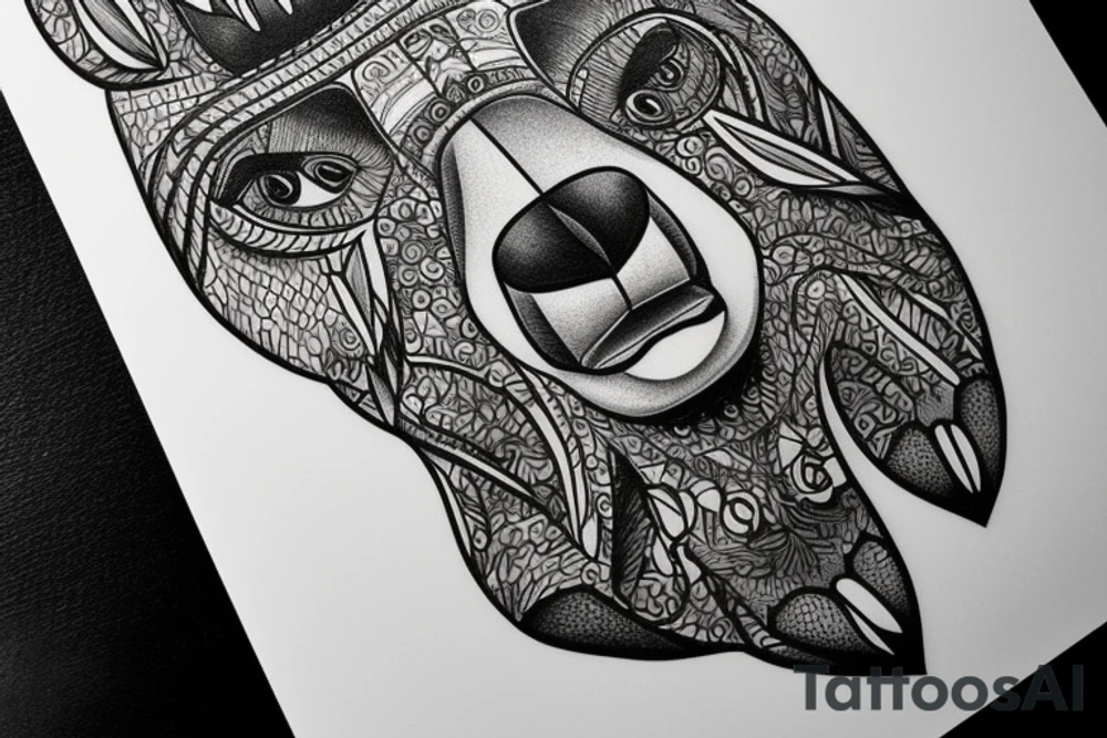Gay Bear tattoo idea