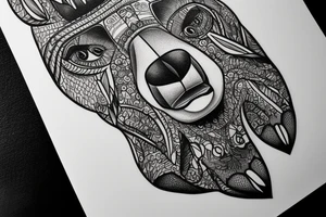 Gay Bear tattoo idea