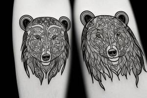Gay Bear tattoo idea