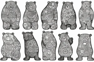 Gay Bear tattoo idea