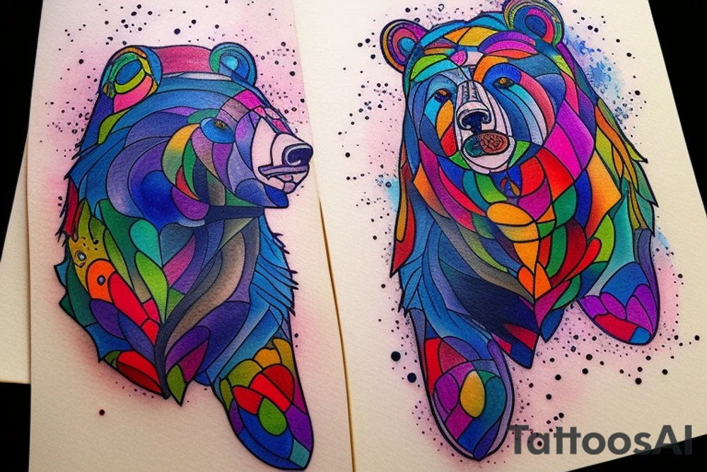 Gay Bear tattoo idea